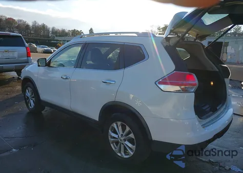 2016 Nissan Rogue Sv from USA, damaged, VIN KNMAT2MV8GP621033
